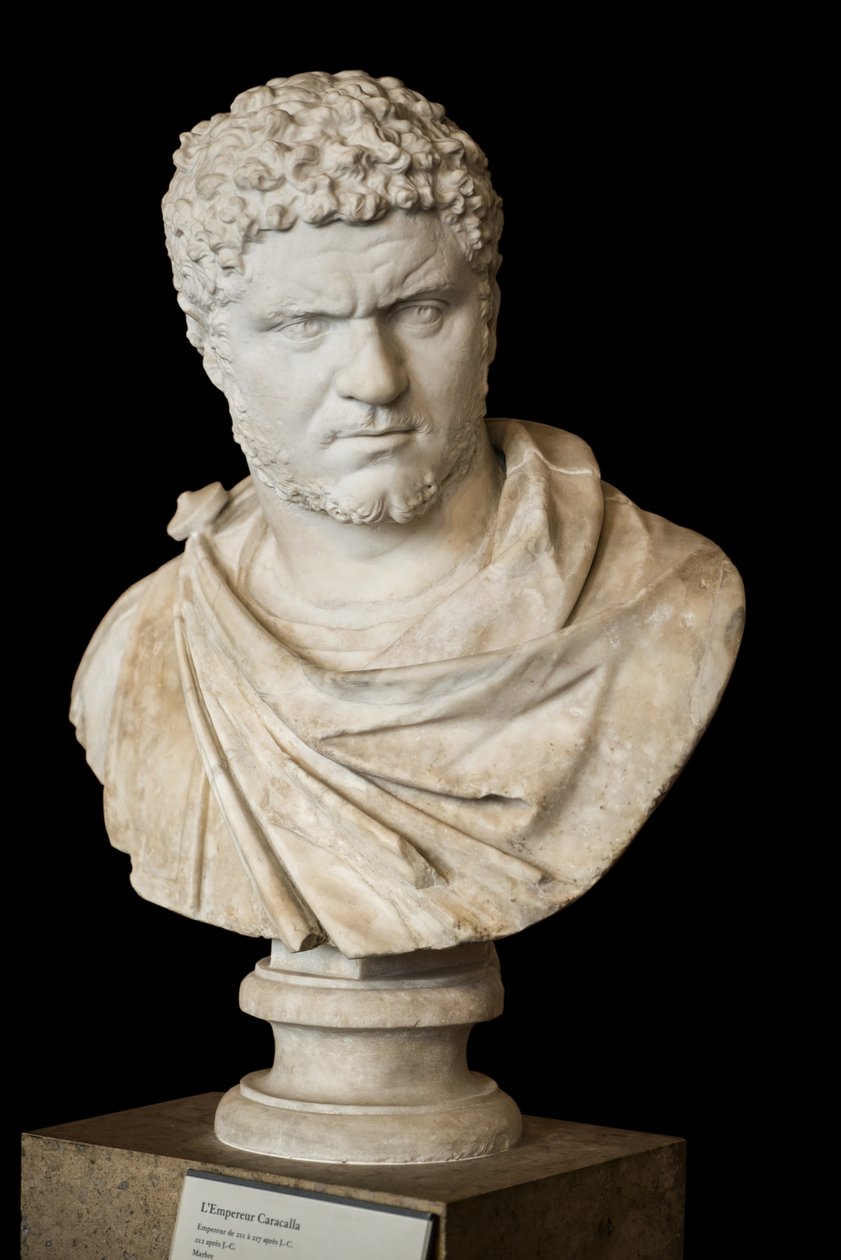 Caracalla (188 - 217 n. l.) mramor, římské umění od Roman Roman