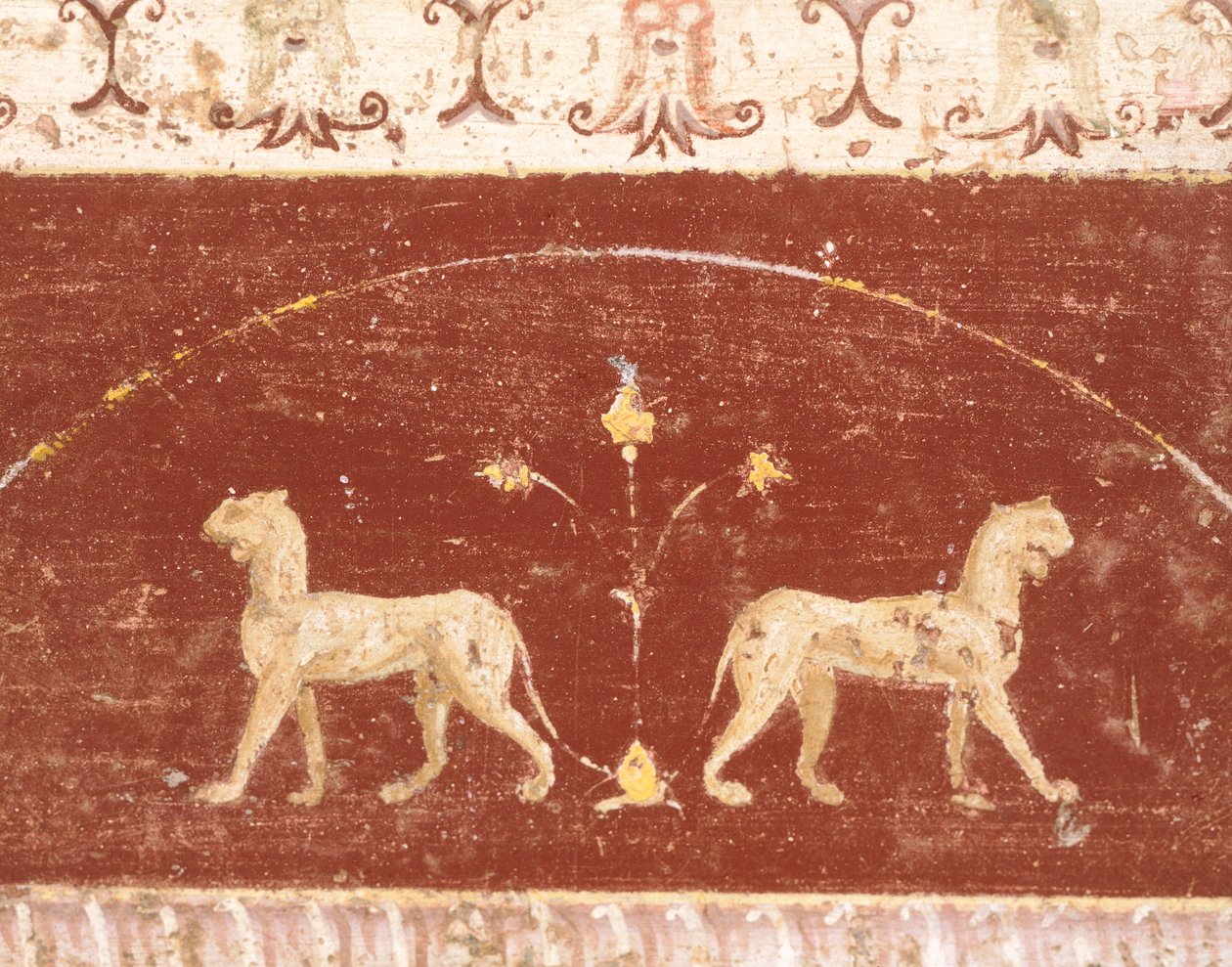 Freskokoriste Tablino-salista, Marcus Lucretius Fronton talosta, Pompejista, Campaniasta, roomalaisesta sivilisaatiosta od Roman Roman