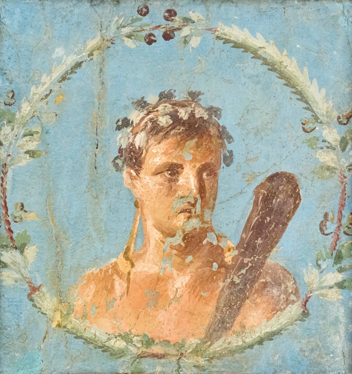Freska zobrazující Herkula od Roman Roman
