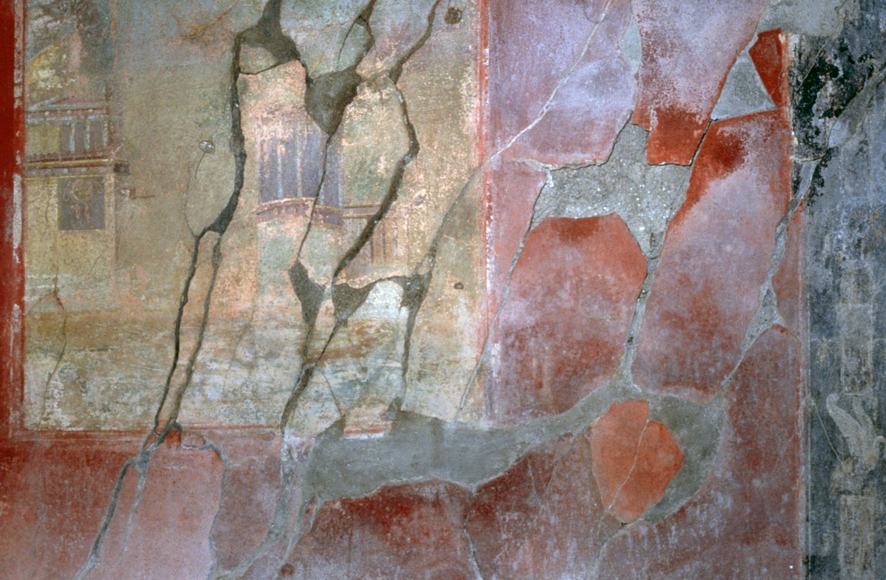 Freska z domu Ephebus, Pompeje (Seznam světového dědictví UNESCO od Roman Roman