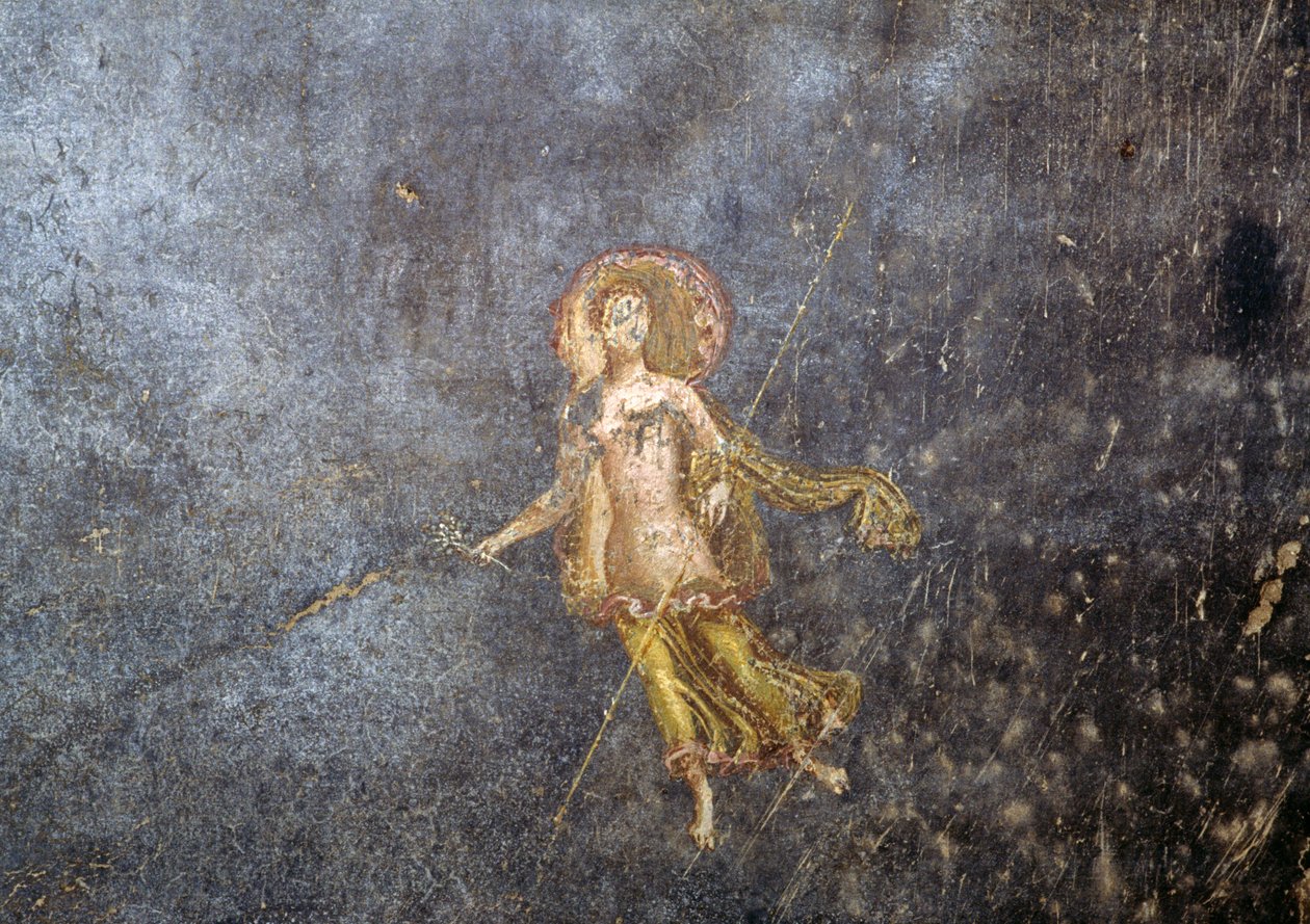 Freska z domu Menander, Pompeje (Seznam světového dědictví UNESCO od Roman Roman