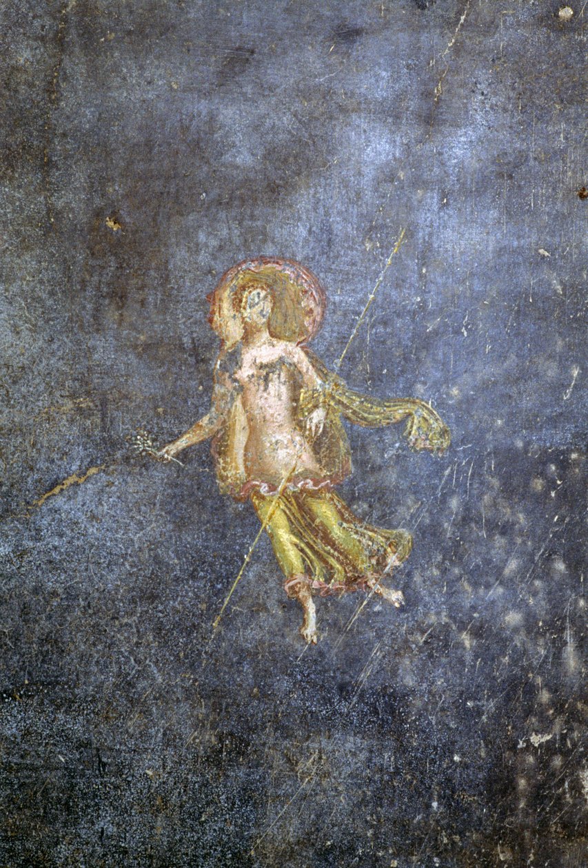 Freska z domu Menander, Pompeje (Seznam světového dědictví UNESCO od Roman Roman