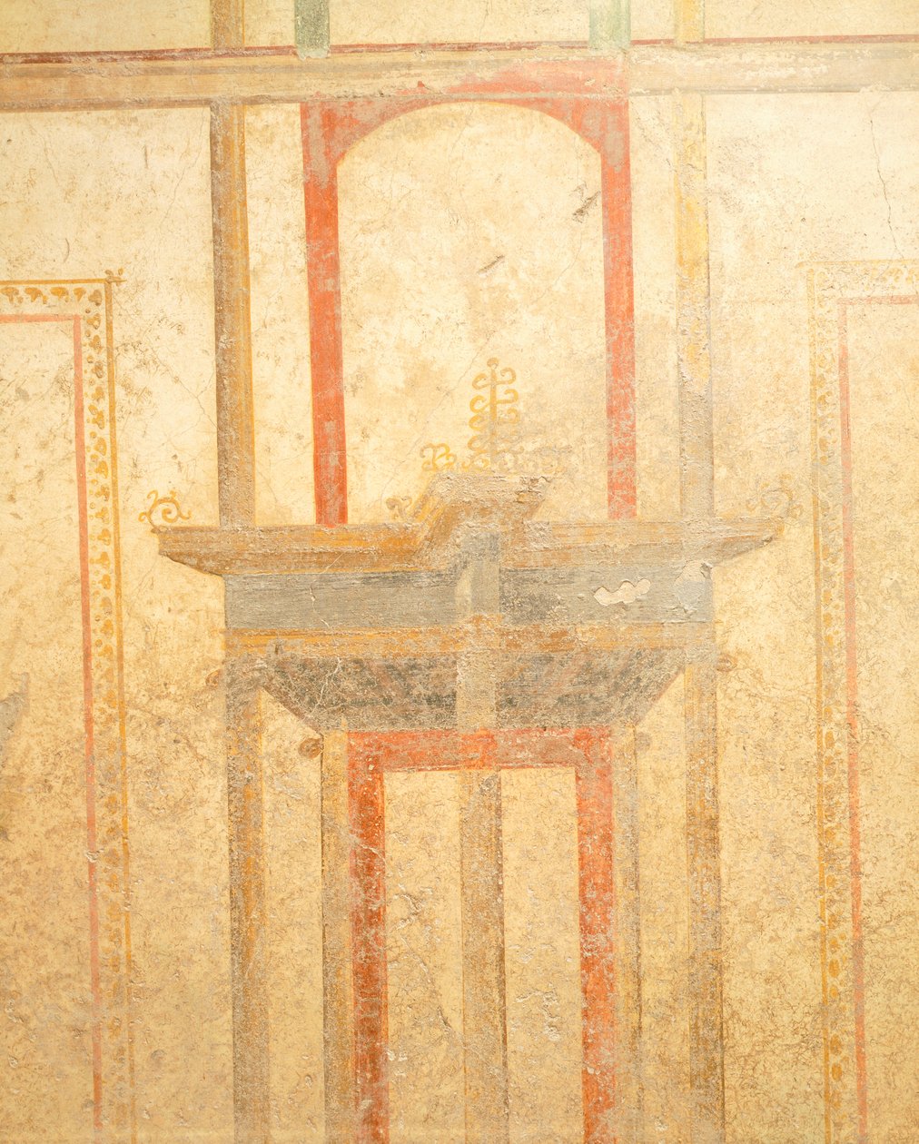 Freska z domu Menander, Pompeje, Kampánie, římská civilizace od Roman Roman