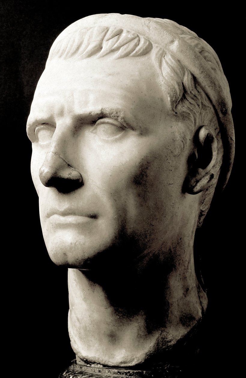 Hlava Antiocha III. Velikého (223-187 př. n. l.), král Seleucid - mramorová socha - Musee du Louvre, Paříž - hlava Antiocha III. Velikého (223-187 př. n. l.), seleukovský král - mramorová socha, replika originálu z r. 3. století před naším letopočtem - Muz od Roman Roman