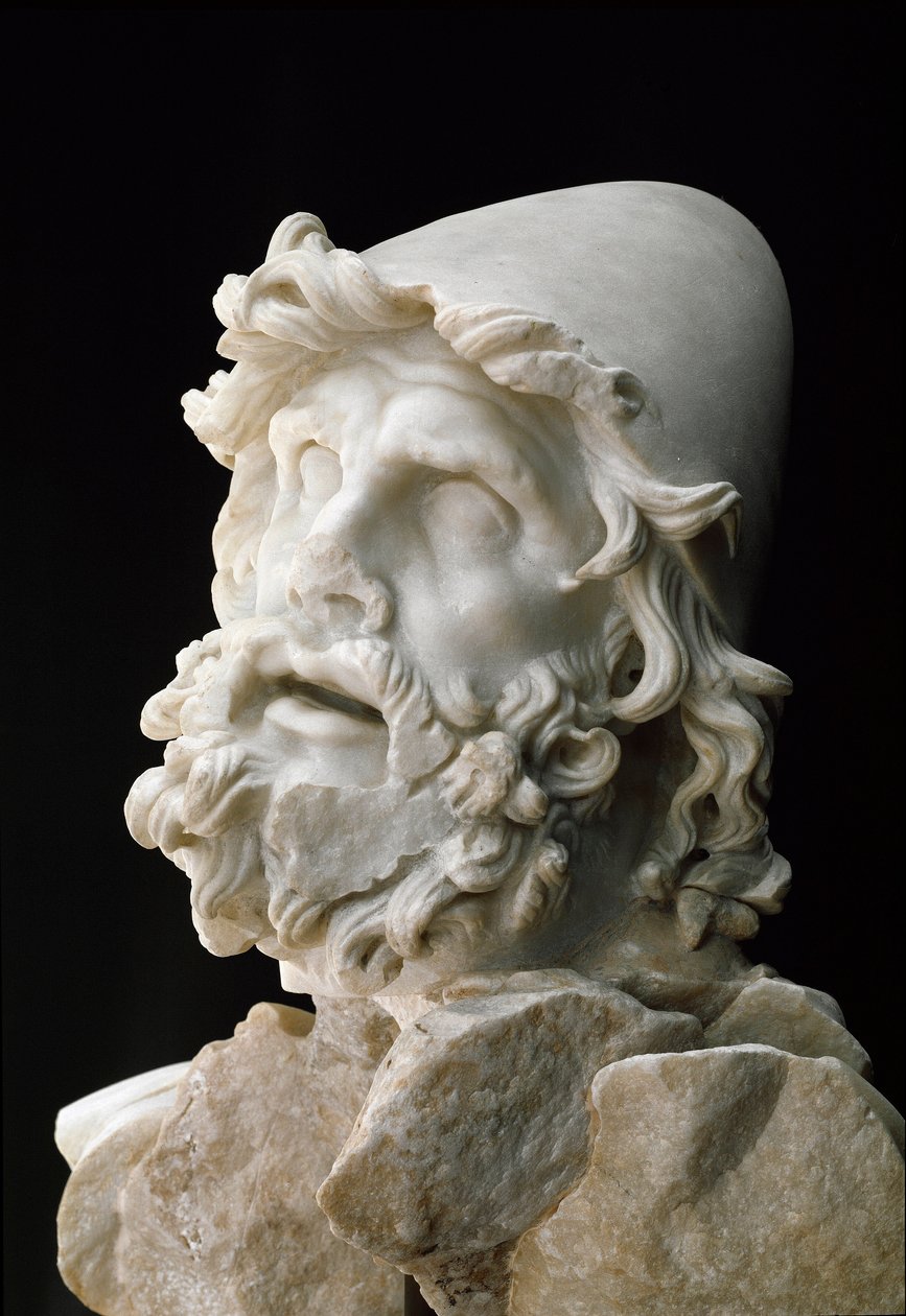 Polypheme blind: Head of Ulysses od Roman Roman