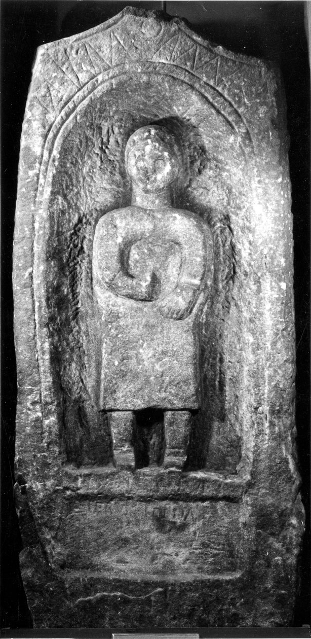 Římský náhrobek s pohřebním nápisem pro Pervica (pískovec) od Roman Roman