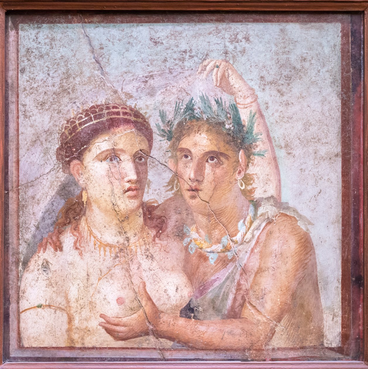 Satyr a maenada od Roman Roman