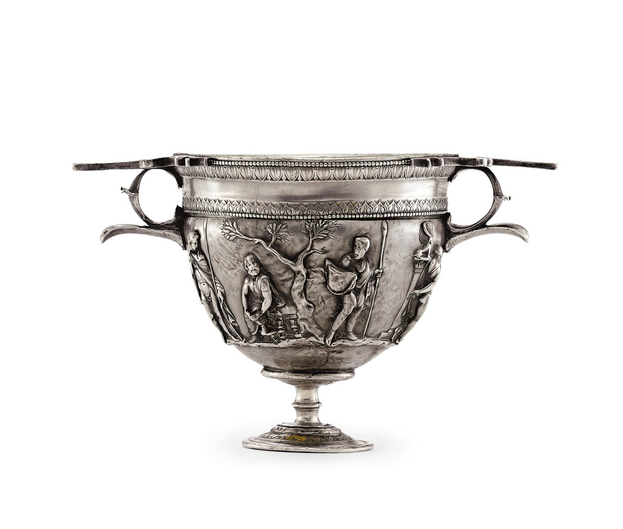Skyphos, c. konec 1. století před naším letopočtem - začátek 1. století našeho letopočtu (stříbro) od Roman Roman