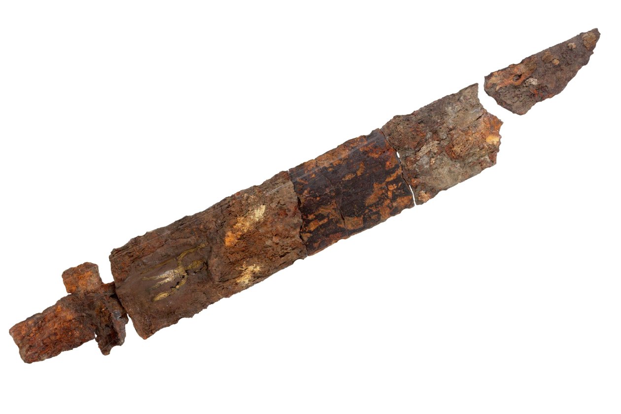 Meč, konec druhého nebo velmi začátek třetího století (železo) od Roman Roman