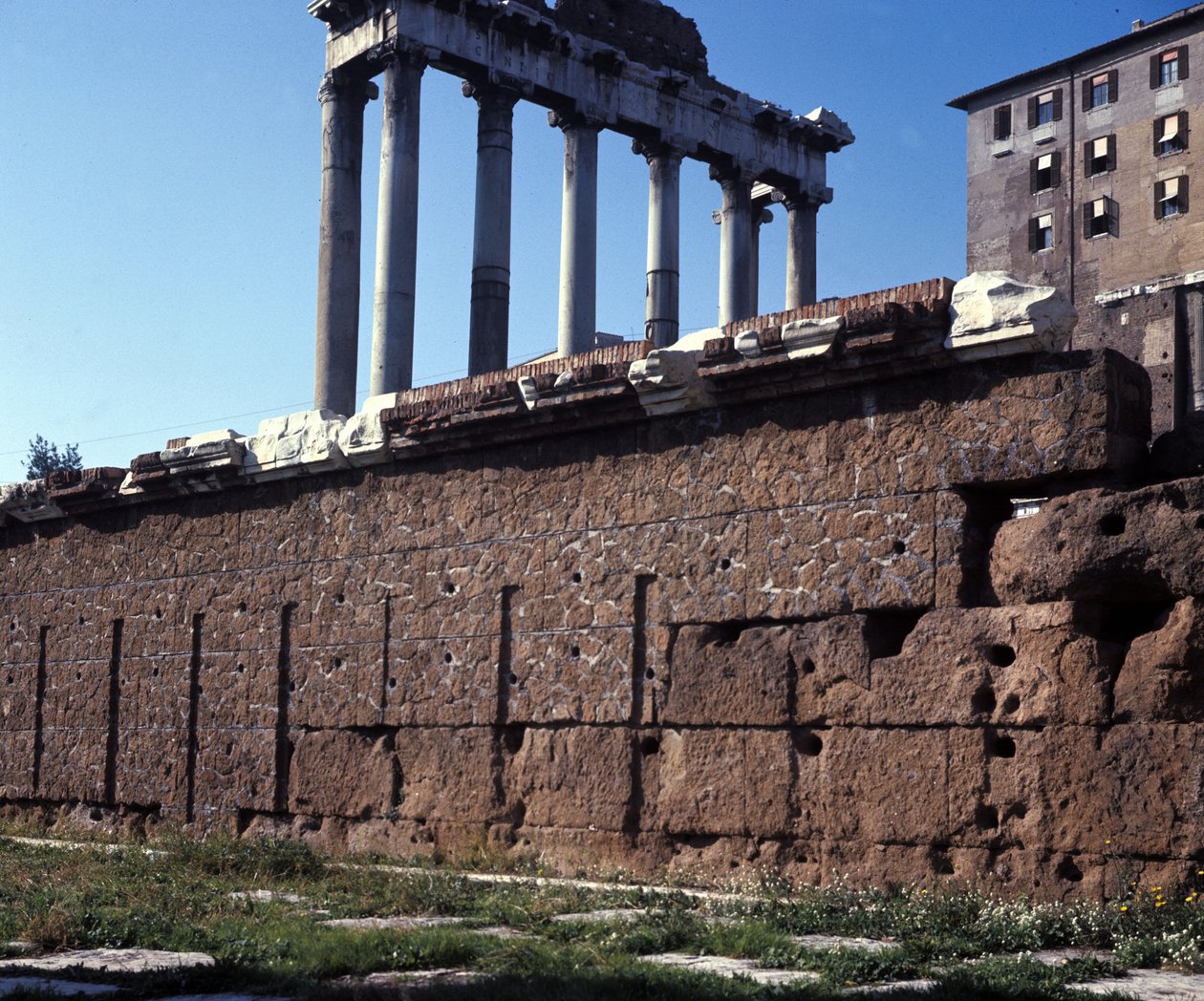 Rostres z Fora Romana. Řím od Roman Roman