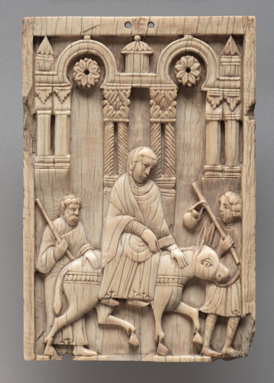 Deska: Cesta do Betléma, kolem 1100-1120 od Romanesque