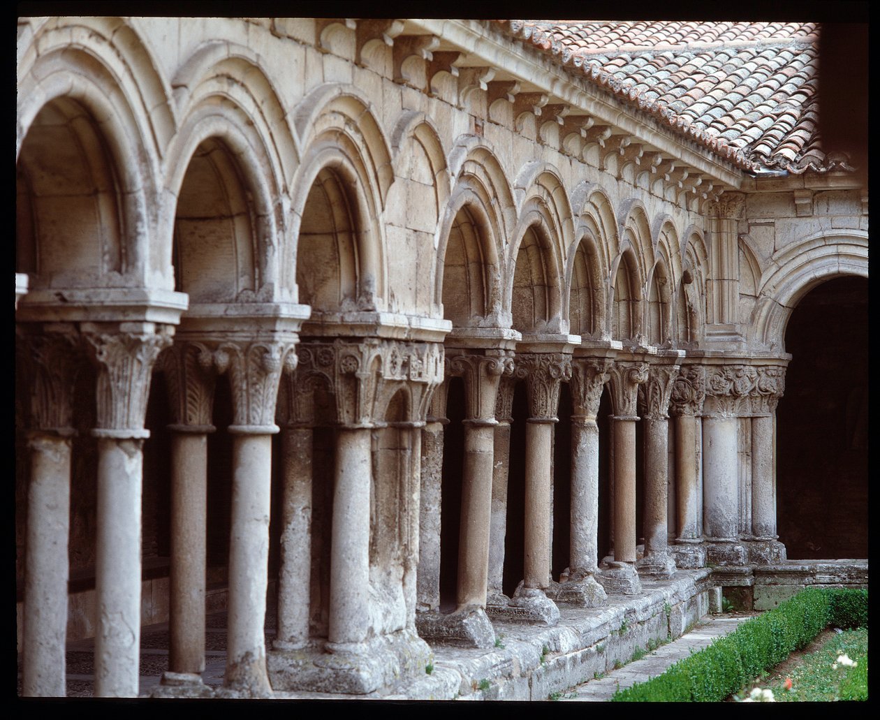 Pohled na klášter královského kláštera Las Huelgas de Burgos od Romanesque
