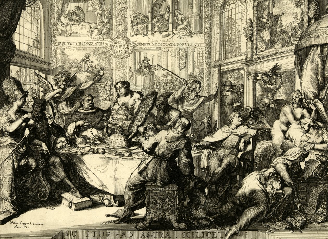 Joten se menee tähtiin, nimittäin 1681 od Romeyn de (after) Hooghe