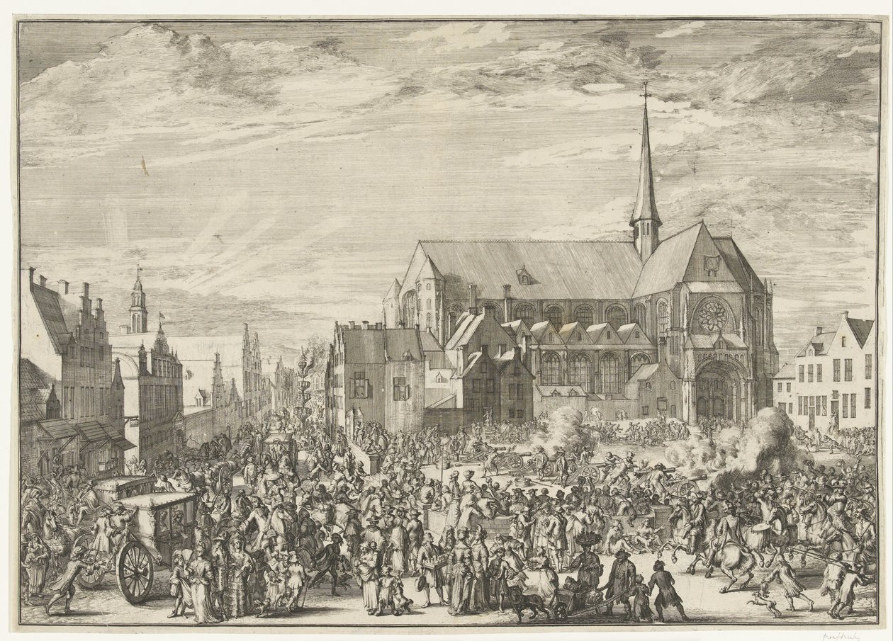 Vstup Leopolda I. do Bruselu, 1686 Vstup Leopolda I. do Bruselu po porážce Turků, 1686 (název seriálu) od Romeyn de Hooghe