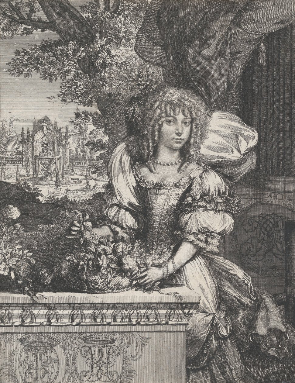 Portrét Marie Stuartovny, n. d., n. d. od Romeyn de Hooghe