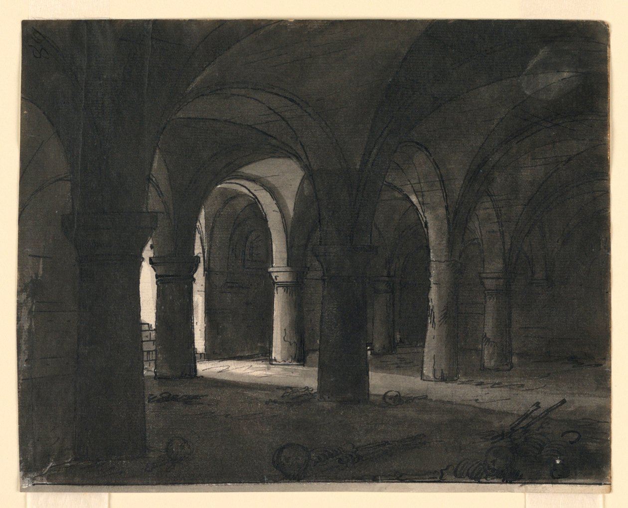 Scénografie, Krypta od Romolo Achille Liverani