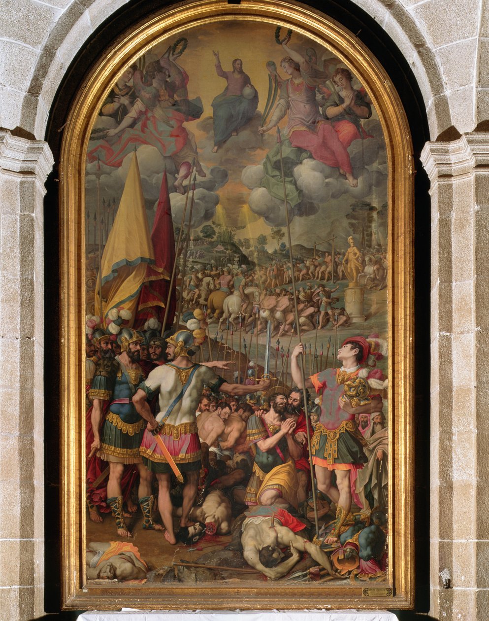 Umučení svatého Mořice od Romulo Cincinnato