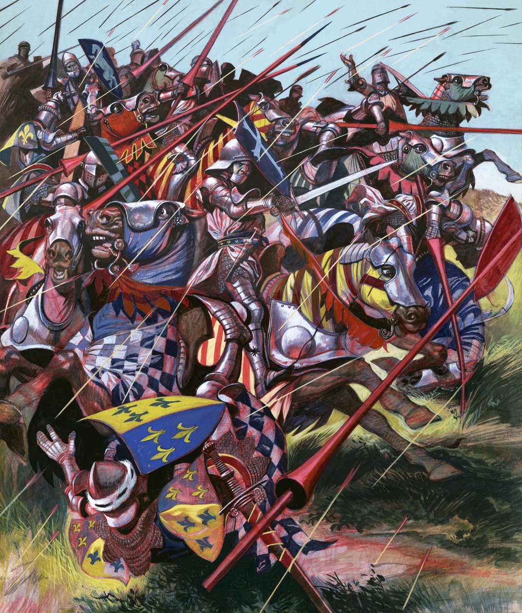 Do bitvy: Agincourt - nemožné vítězství od Ron Embleton