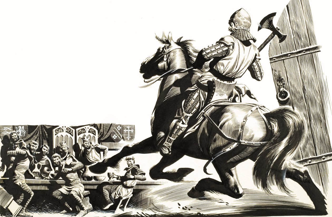 Sir Gawain a Zelený rytíř od Ron Embleton