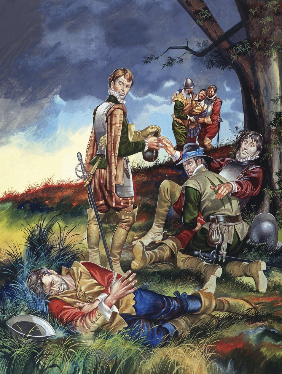 Sir Philip Sidney od Ron Embleton