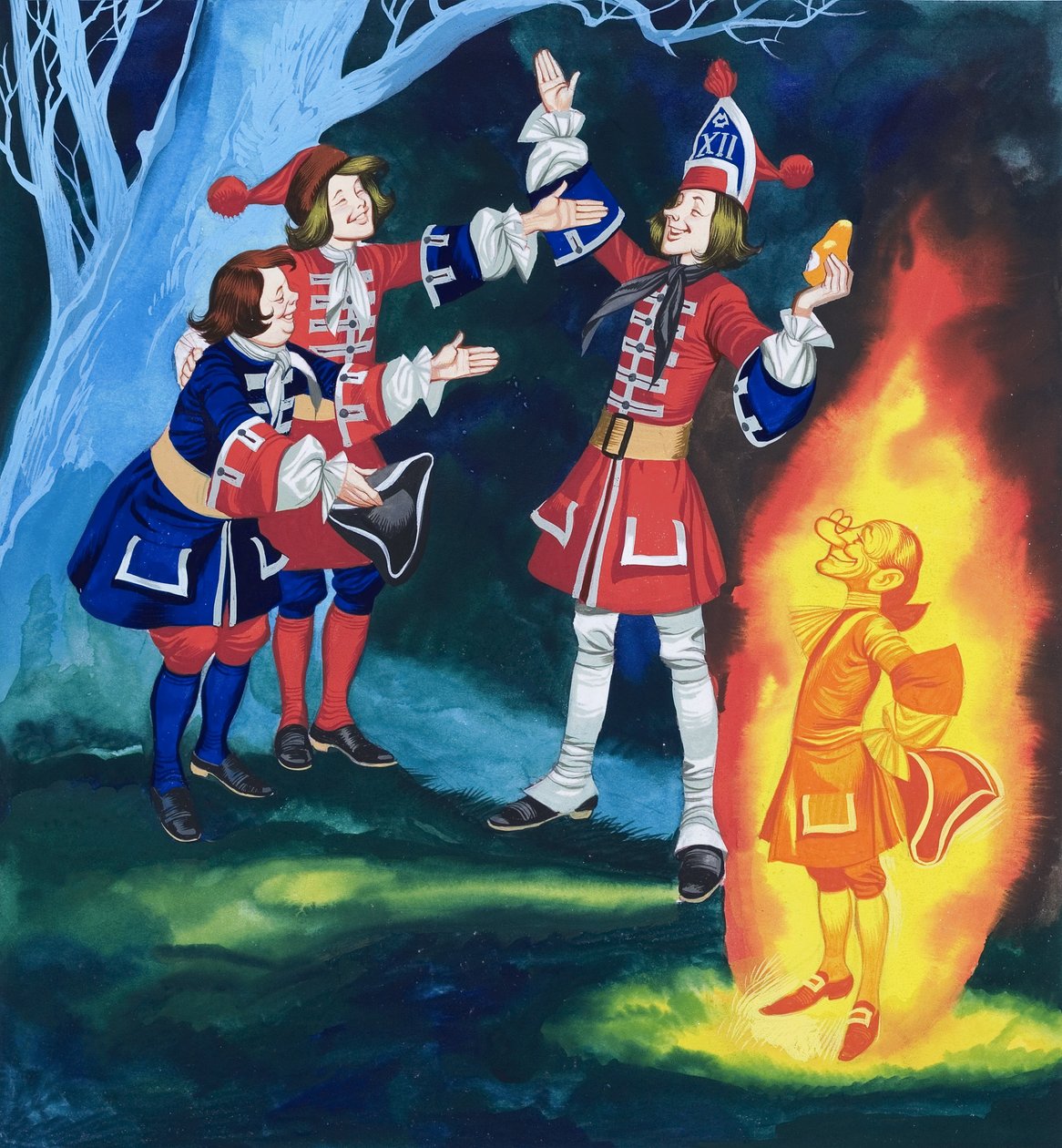 Tři vojáci od Ron Embleton