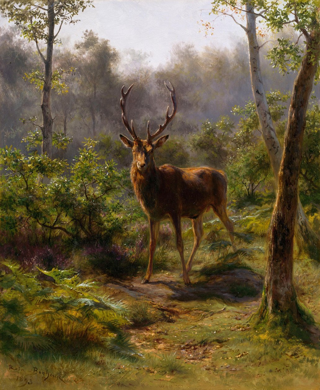Jelen od Rosa Bonheur