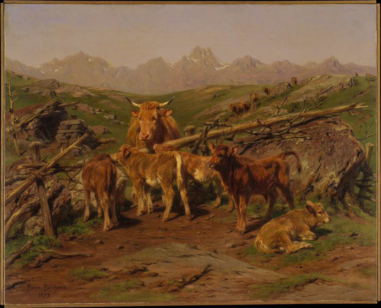Odstavení telat od Rosa Bonheur