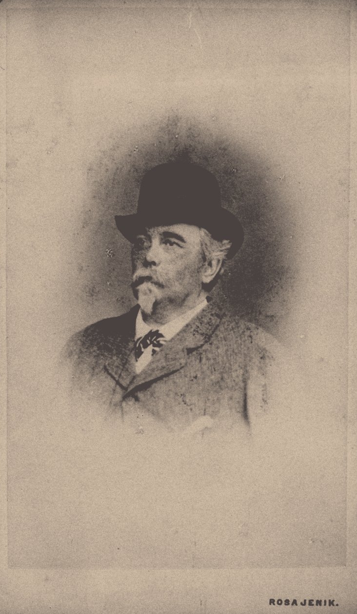Portrét Augusta Zanga 1807-1888 od Rosa Jenik