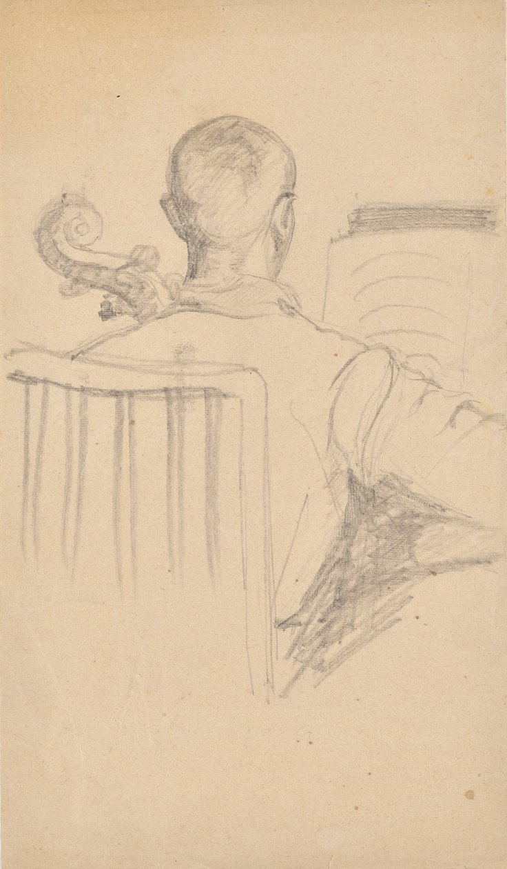 Walter Barwig hraje na violoncello od Rosa Simon Barwig