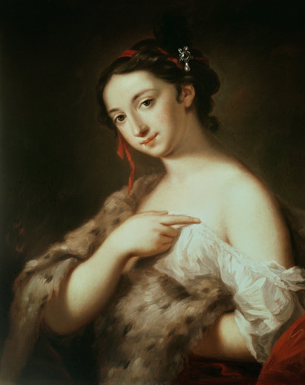 Dáma (zima) od Rosalba Giovanna Carriera