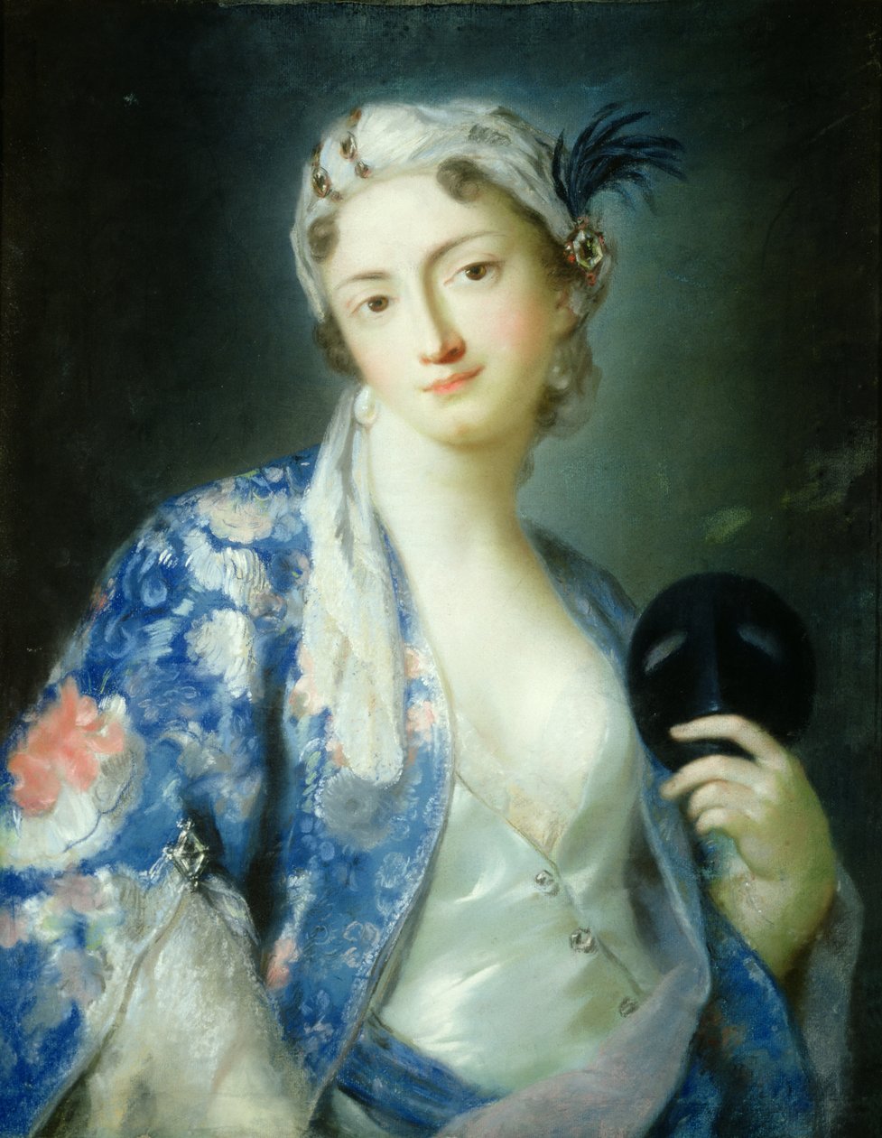 Portrét ženy od Rosalba Giovanna Carriera