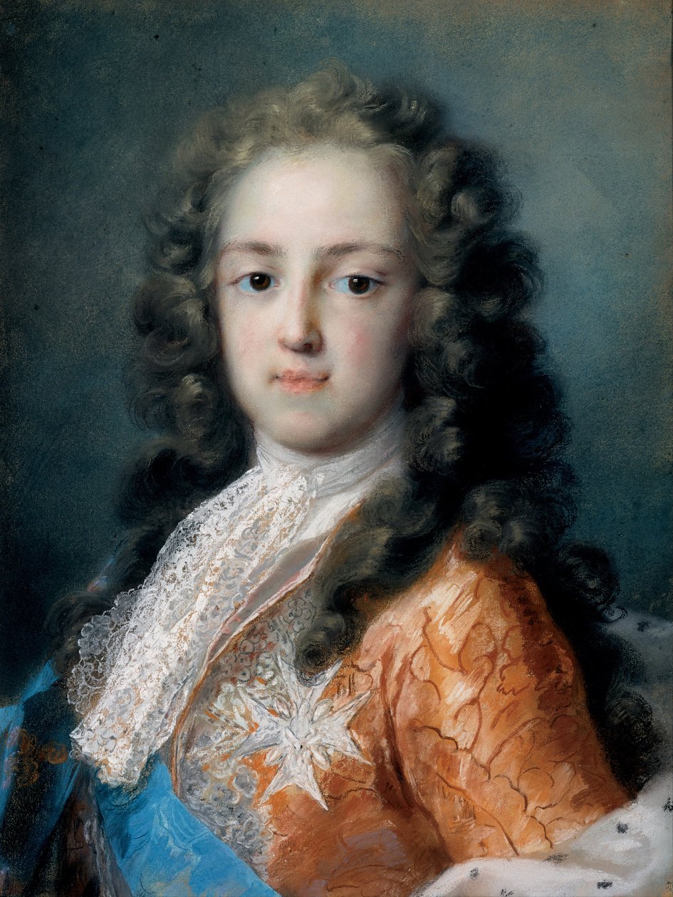 Louis XV Francie 1710-1774 jako Dauphin, 1720-1721 od Rosalba Giovanna Carriera