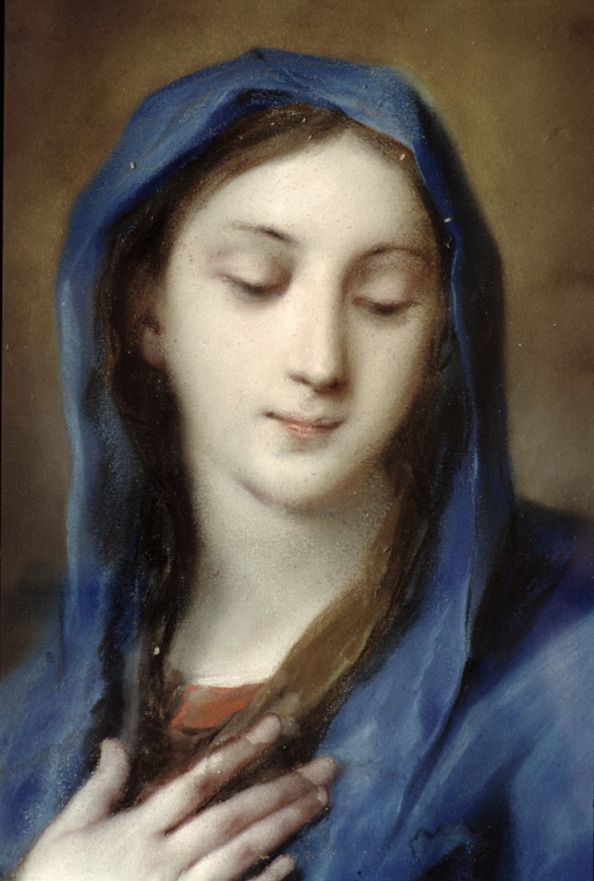 Madona z kaple od Rosalba Giovanna Carriera