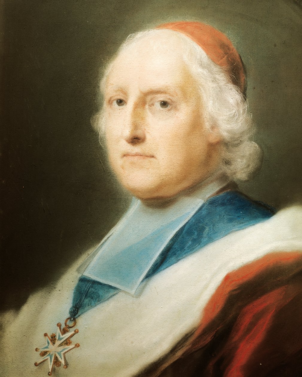 Portrét kardinála de Polignac, Rosalba Carriera (1673-1757) od Rosalba Giovanna Carriera