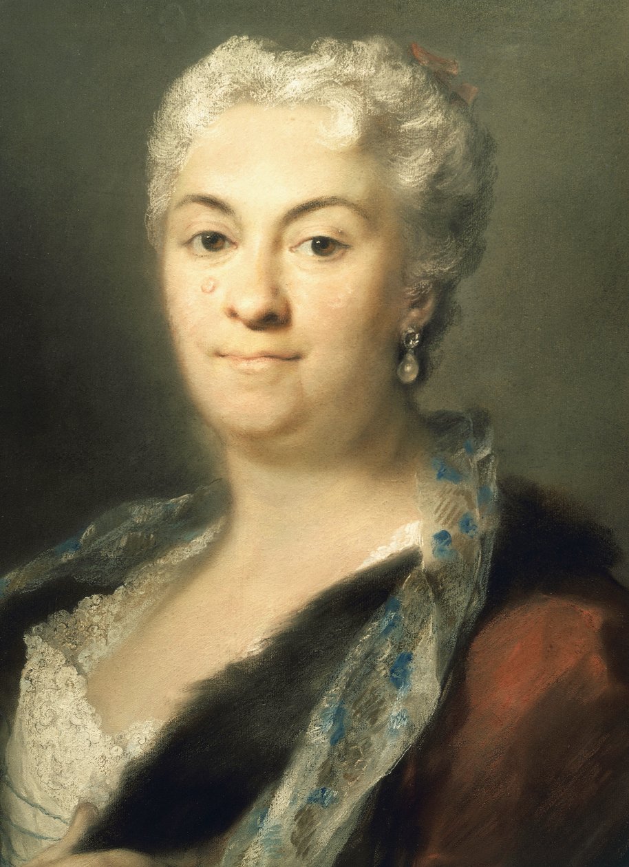 Portrét dámy, Rosalba Carriera (1673-1757) od Rosalba Giovanna Carriera