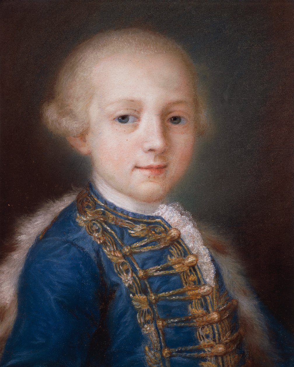 Nuoren pojan muotokuva, kirjoittanut Rosalba Carriera (1673-1757) od Rosalba Giovanna Carriera