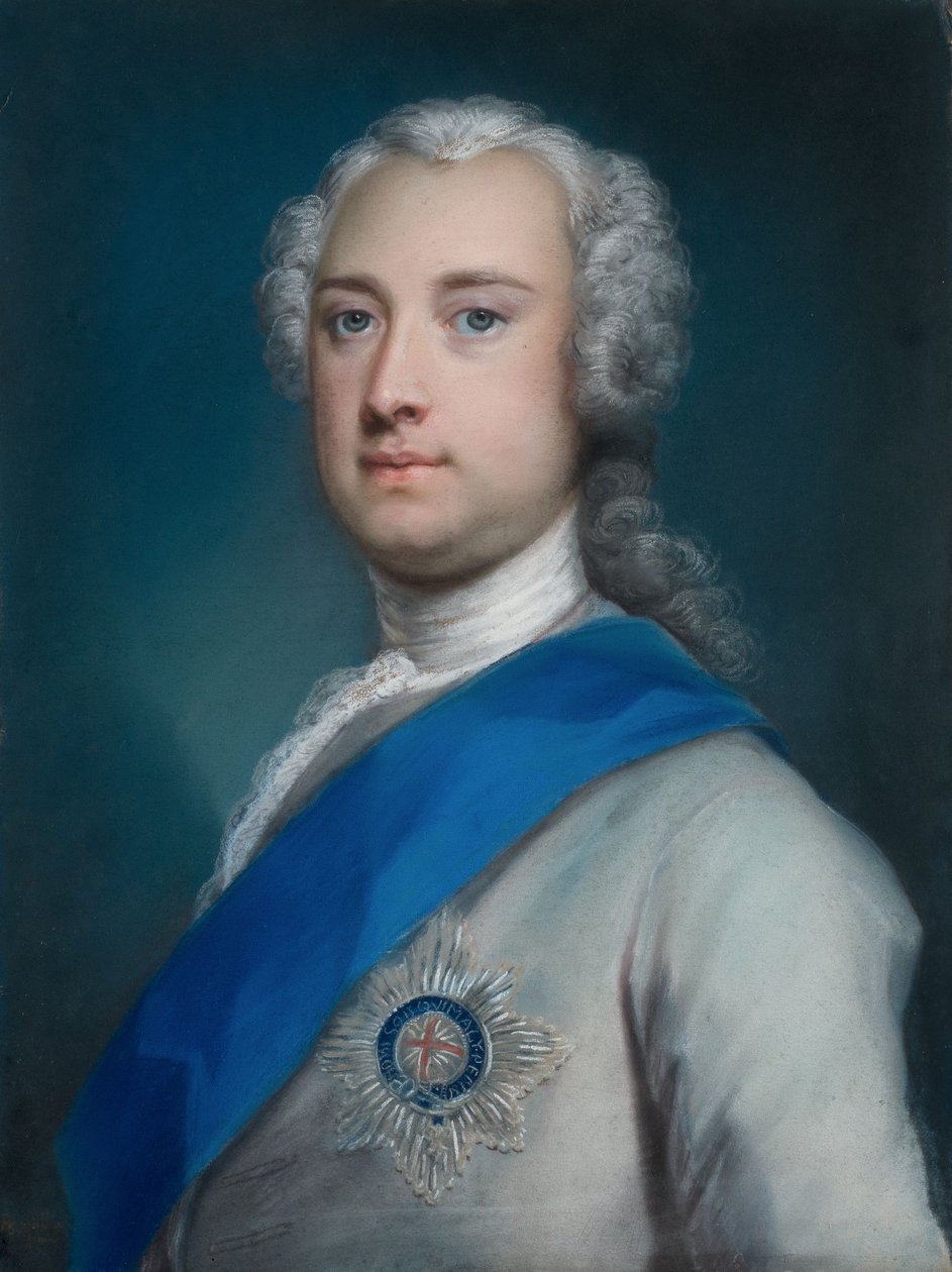 Portrét muže (pastel na papíře) od Rosalba Giovanna Carriera