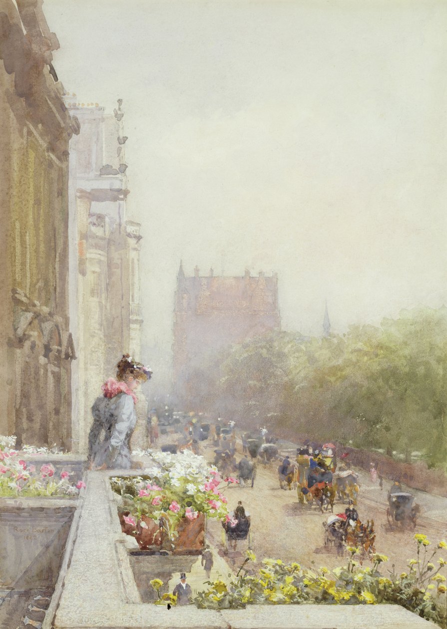 Piccadilly v červnu 1892 (wc) od Rose Maynard Barton