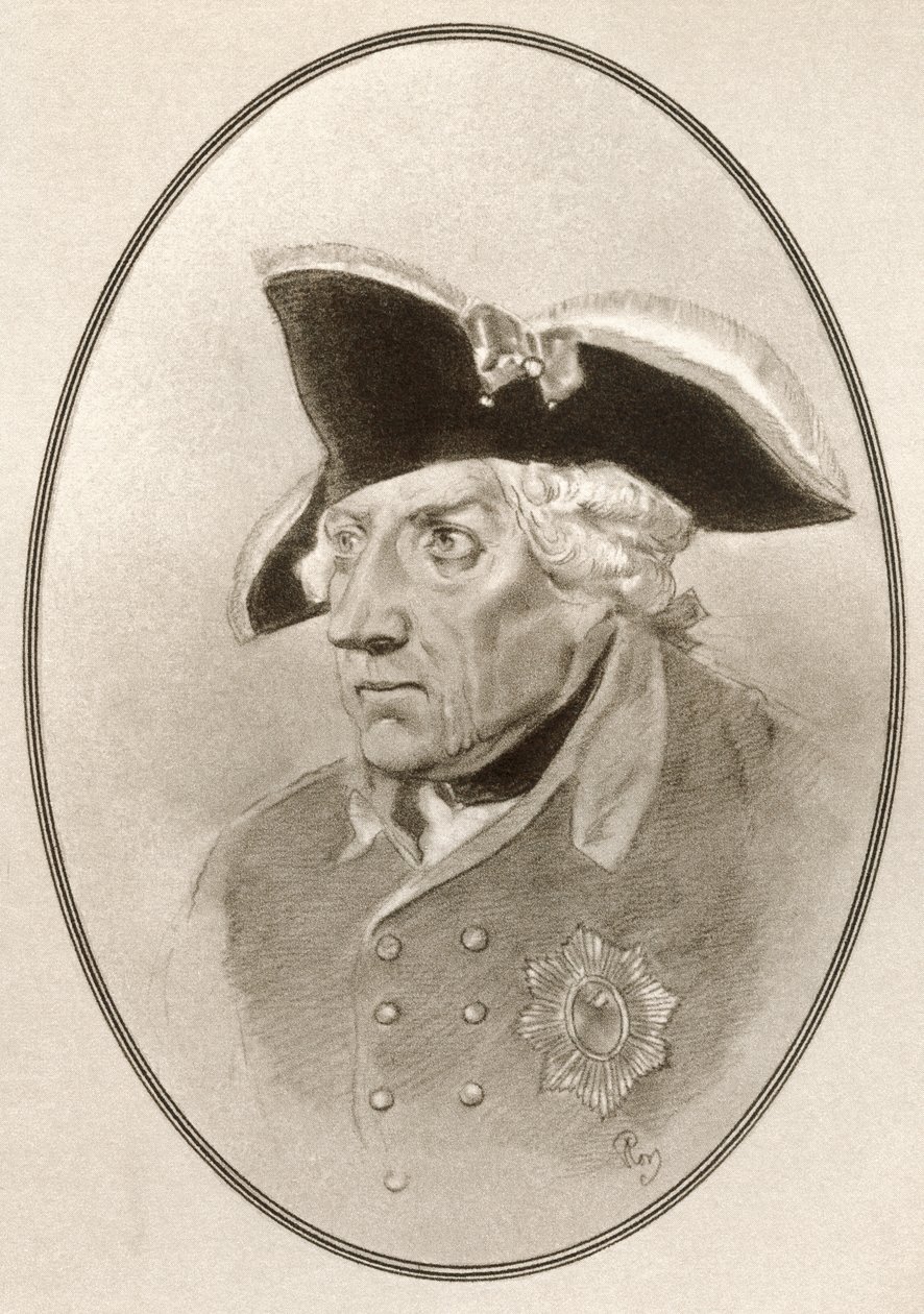 Fridrich II., z Živé biografie slavných panovníků. od Ross Gordon