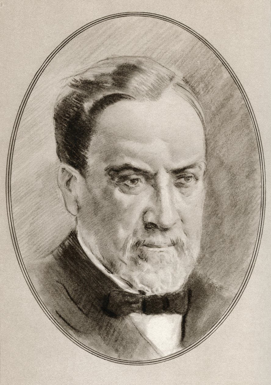 Louis Pasteur z Živé biografie velkých vědců. od Ross Gordon