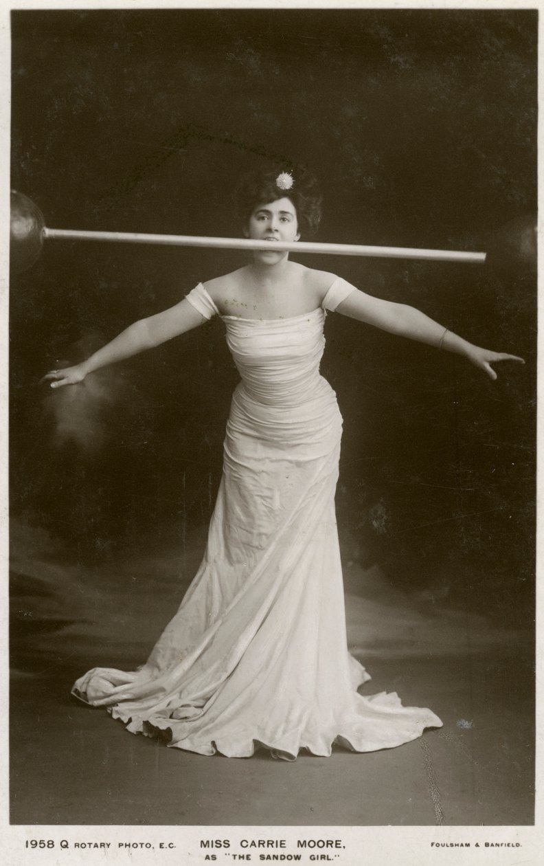 Carrie Moore, australská herečka, c1900. od Rotary Photo
