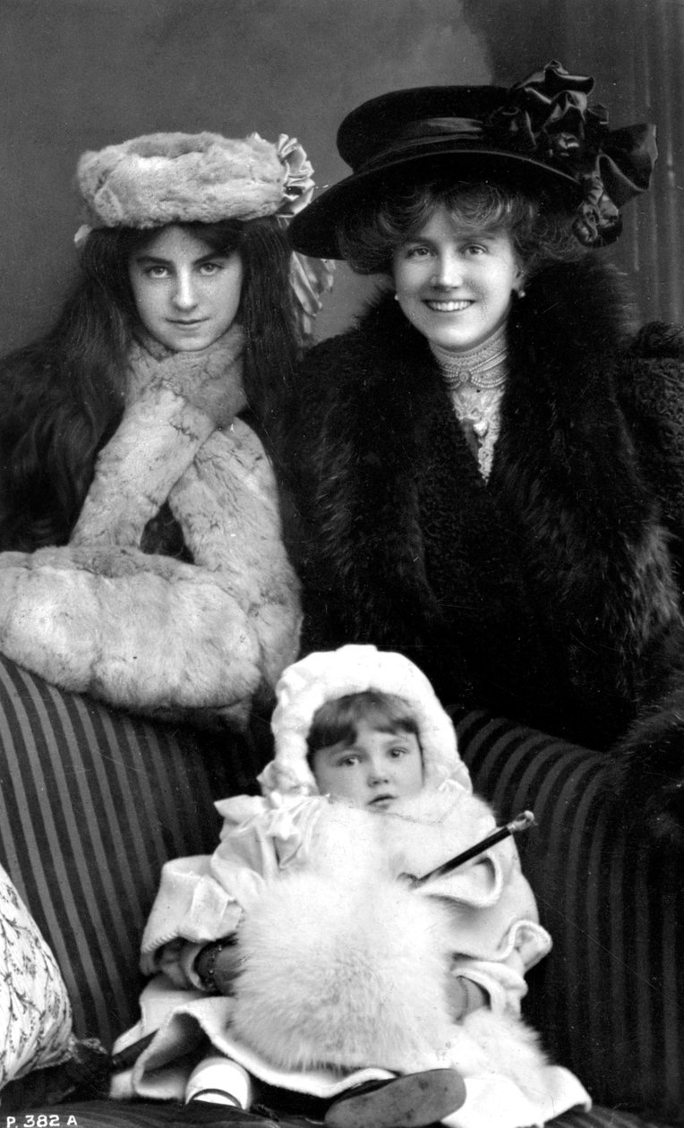 Ellaline Terriss 1872-1971, anglická herečka a zpěvačka, 1908. od Rotary Photo