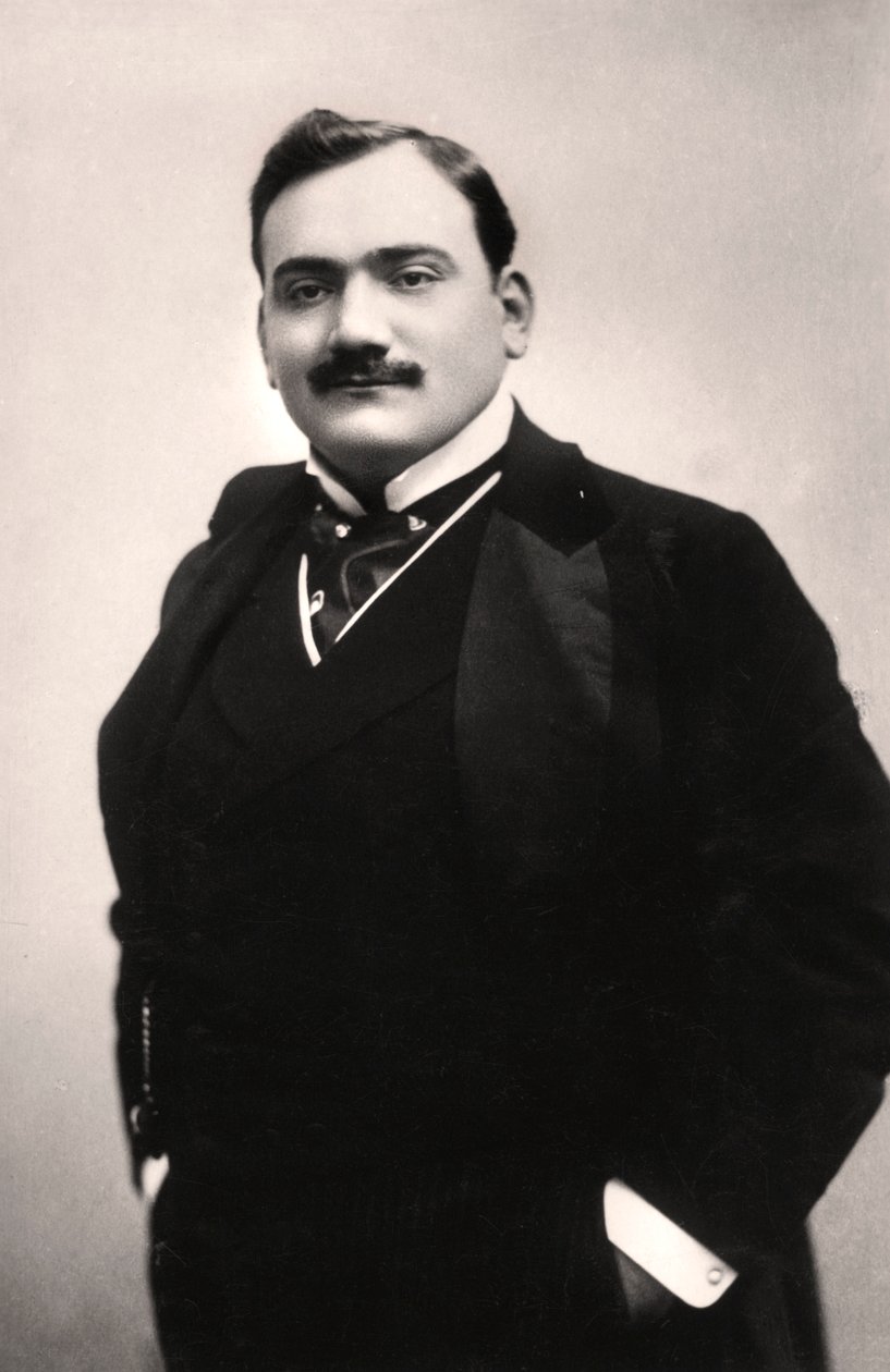 Enrico Caruso 1873-1921, italský tenor, 1907. od Rotary Photo