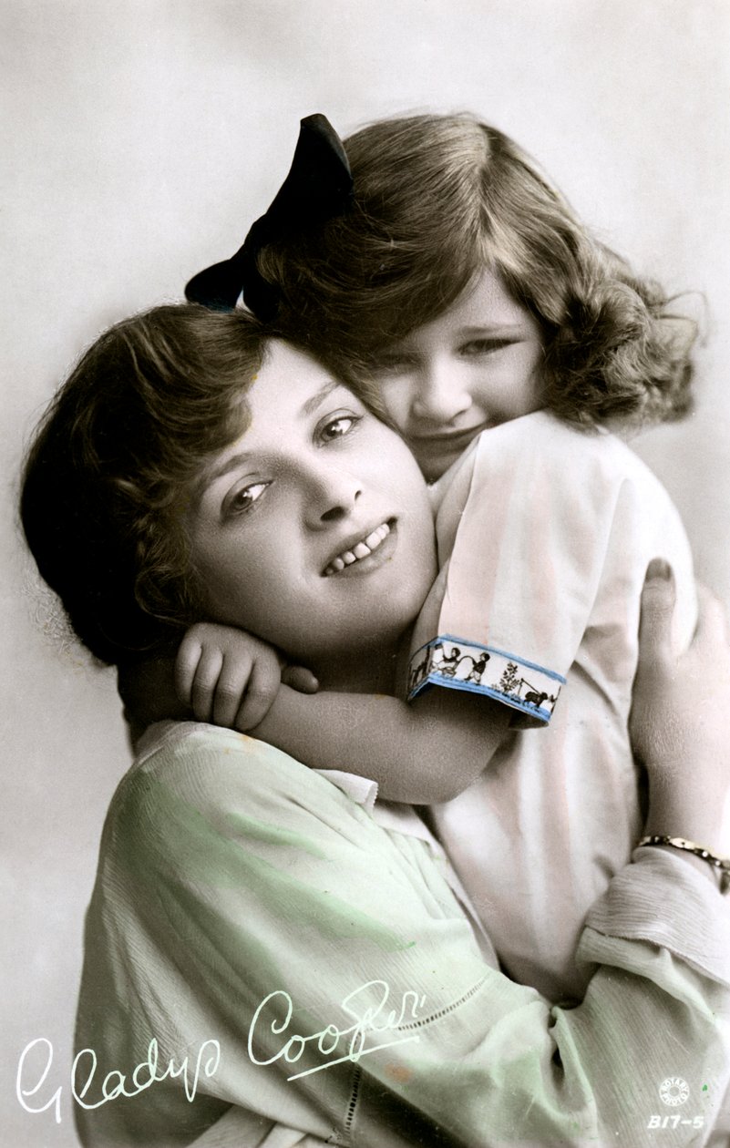 Gladys Cooper 1888-1971, anglická herečka, začátek 20. století. od Rotary Photo