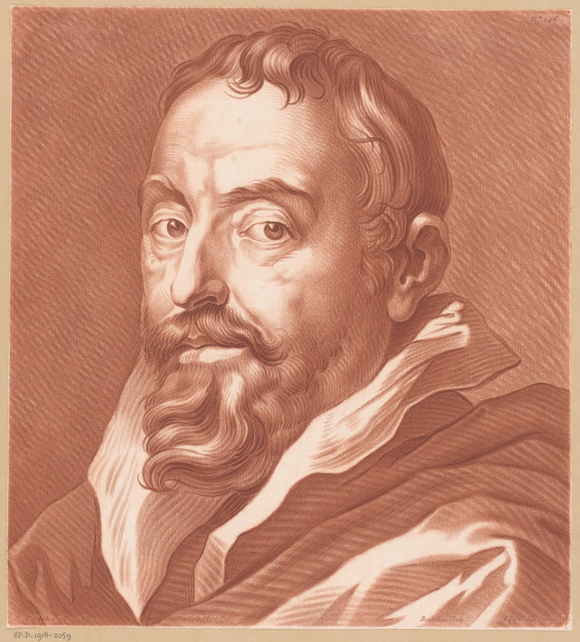Busta muže od Louis François Roubillac