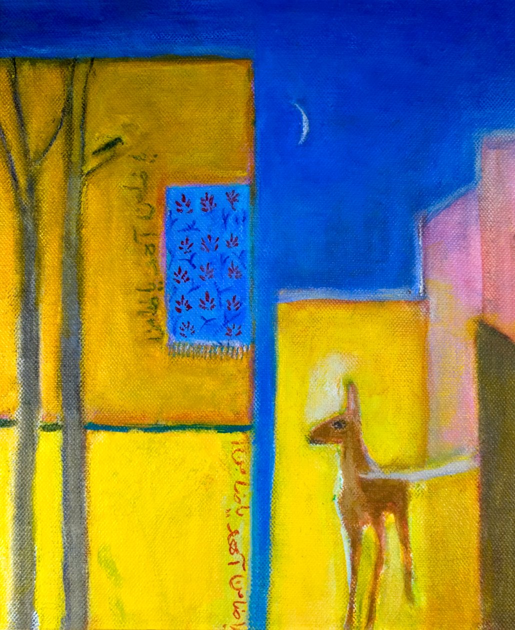 Jelen ve městě, 2011 od Roya Salari