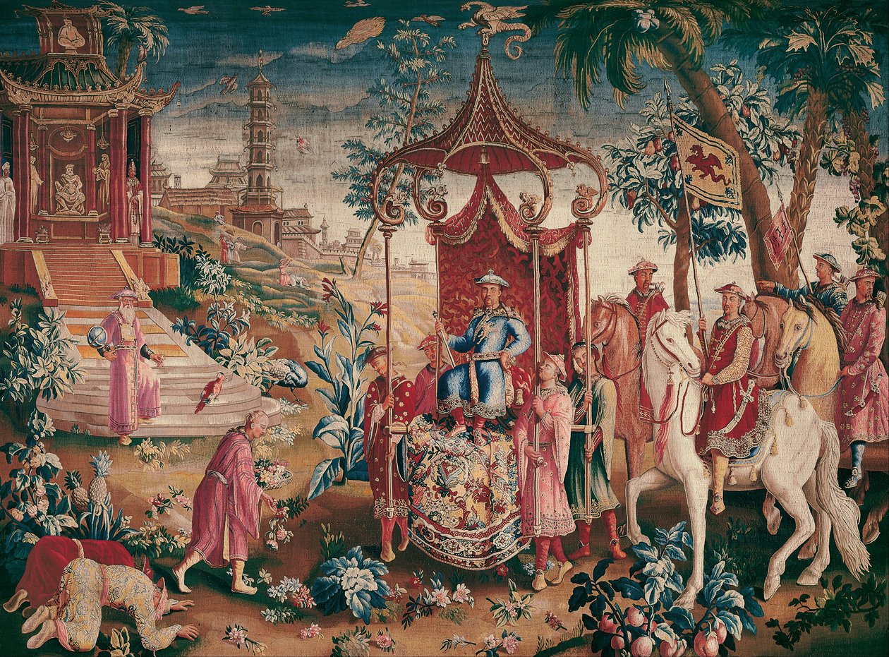 The Princes Journey od Royal Beauvais Manufactory
