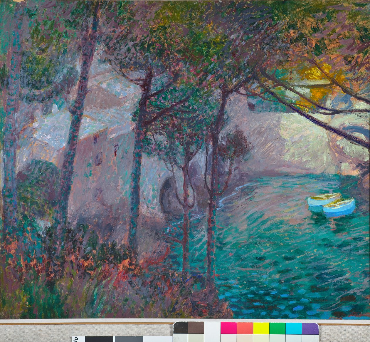 Zátoka San Fruttuoso kolem roku 1913-15 od Rubaldo Merello