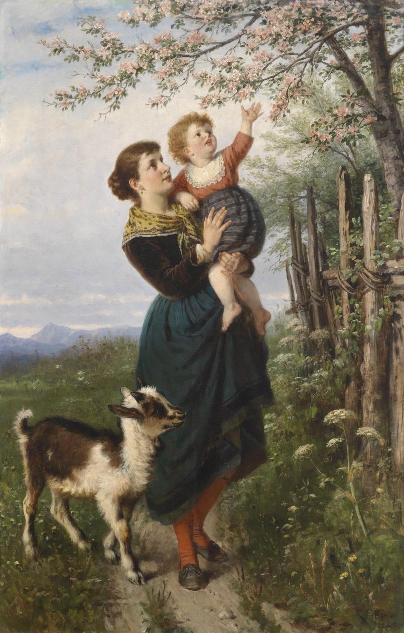 Třešeň kvete od Rudolf Epp