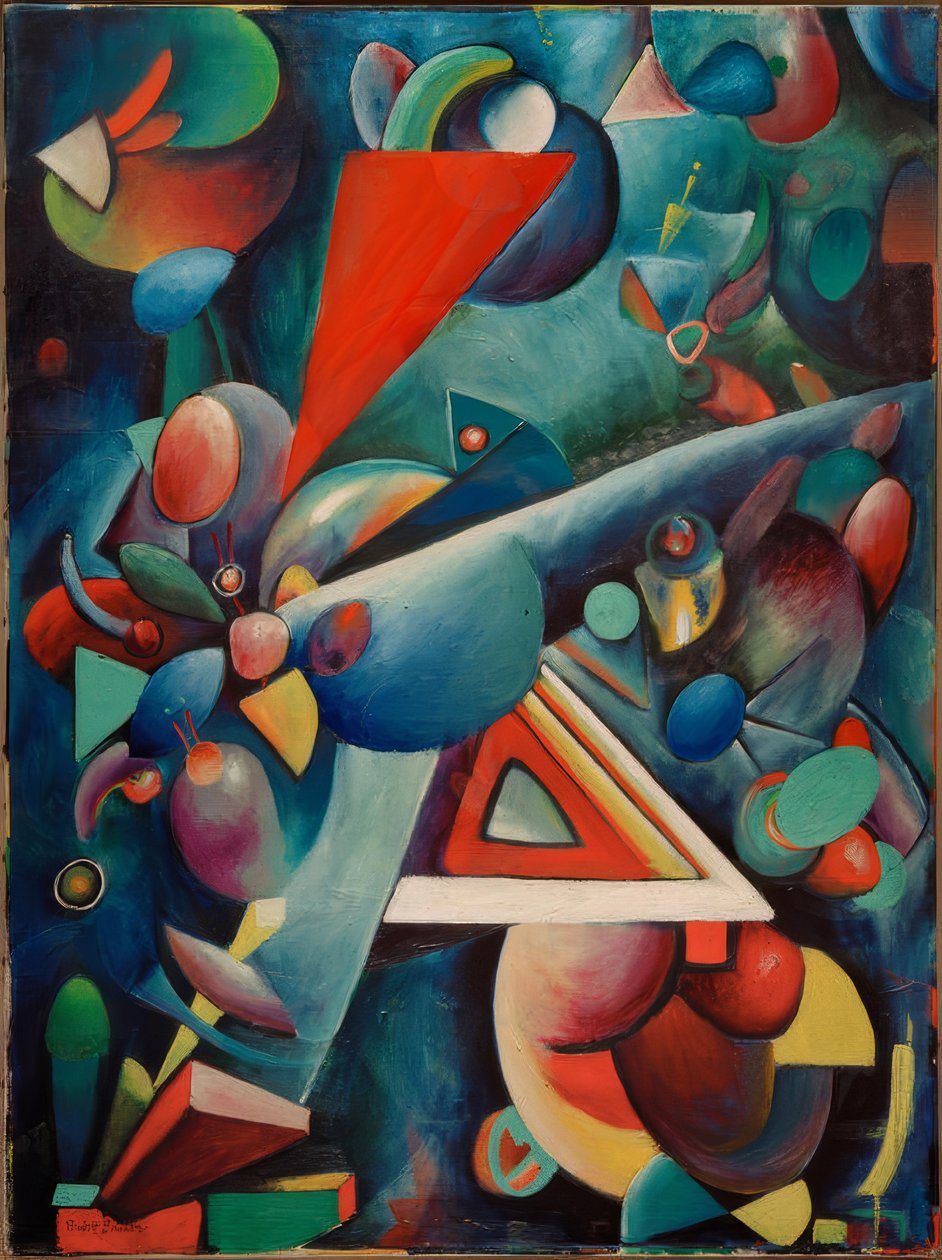 Složení XIV od Rudolf Bauer
